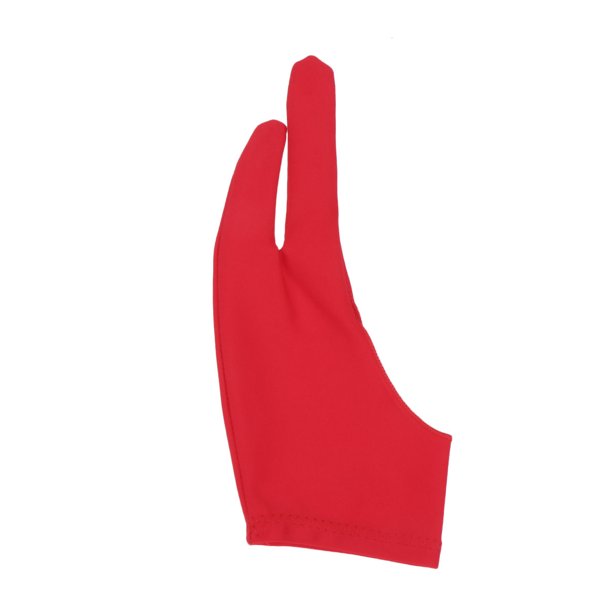 Drawing Glove Artist - 2 Stück Zweifinger-Zeichenhandschuhe Künstler-Malhandschuh Atmungsaktiv Antihaftbeschichtet
