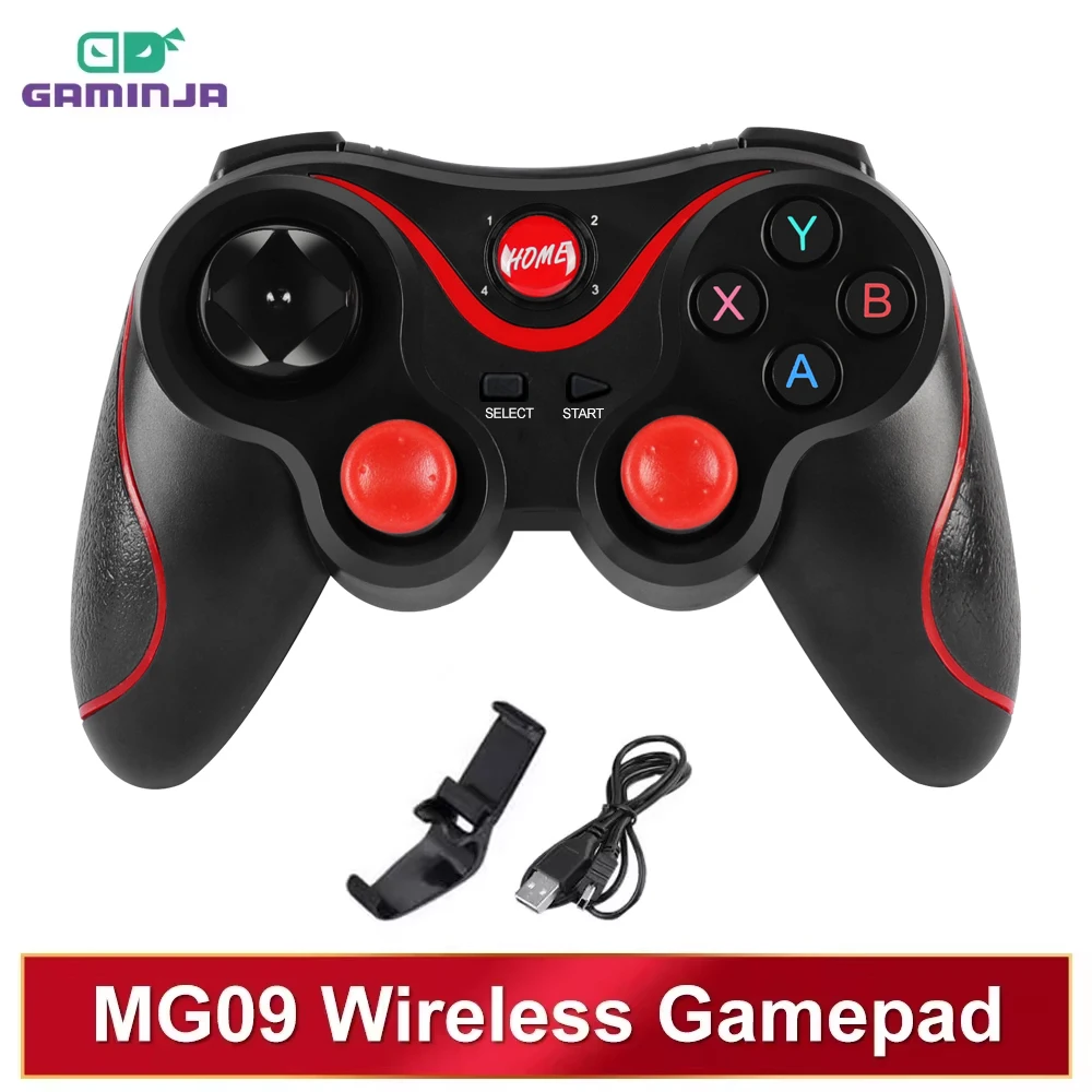 Android Tablet Gaming Accessories - GAMINJA Drahtloses Bluetooth-Gamepad, PC-Spiel-Controller, Gaming-Joystick für