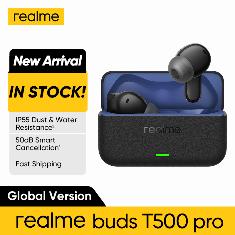 Realme Tablet Accessories - Globale Version realme buds T500 pro