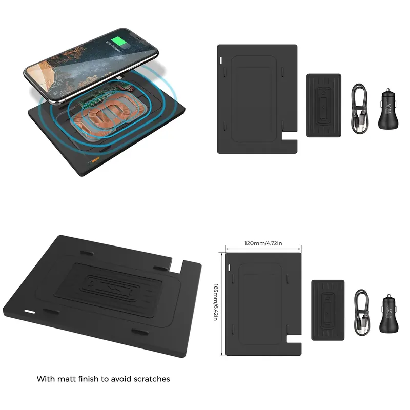 Wireless Charging Pad - 10W Kabelloses Auto-Ladegerät für Camry 2018-2020