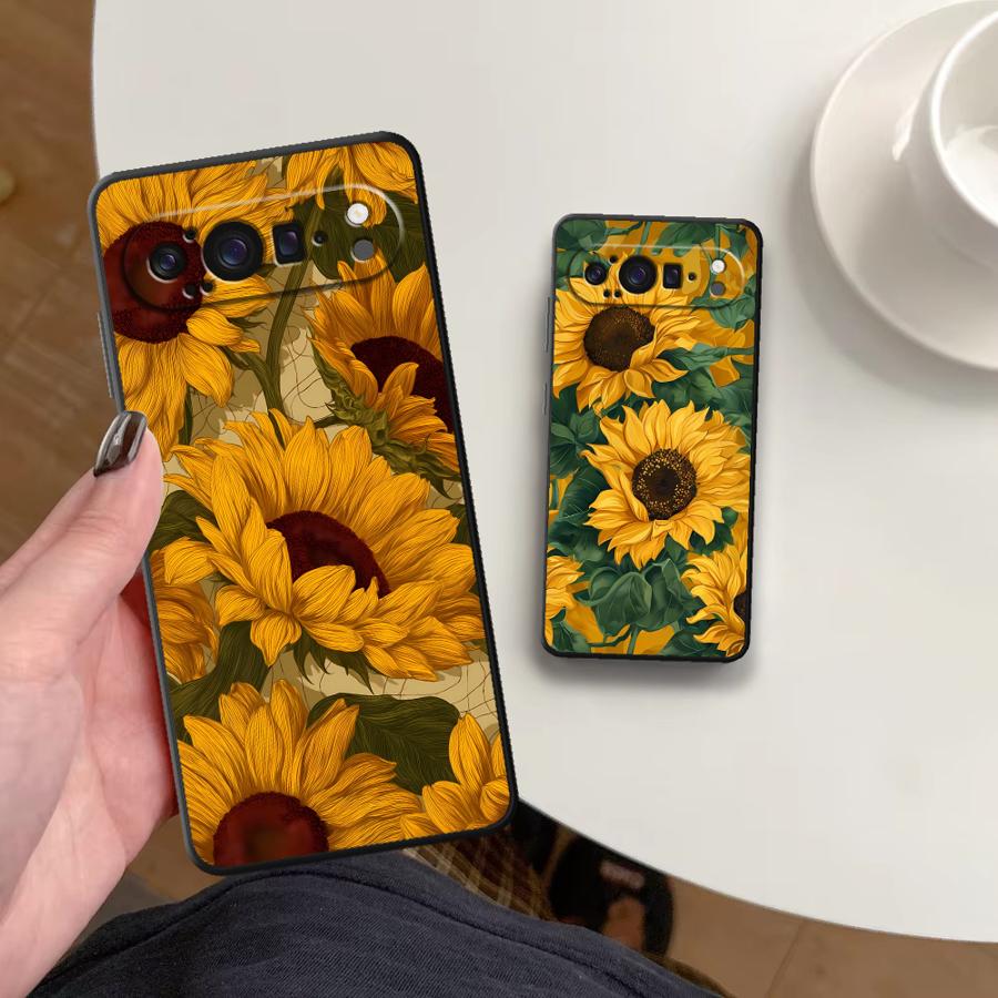 Google Pixel 9 Pro - Sunflower Sea Funda Handyhülle für Google