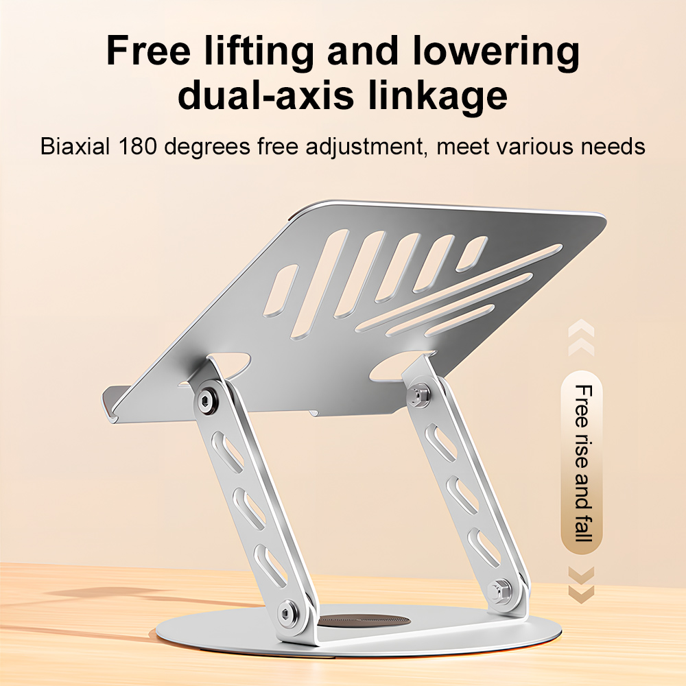 Android Tablet Gaming Accessories - 360 ° Drehbarer Laptop-Ständer, verstellbar, faltbar,