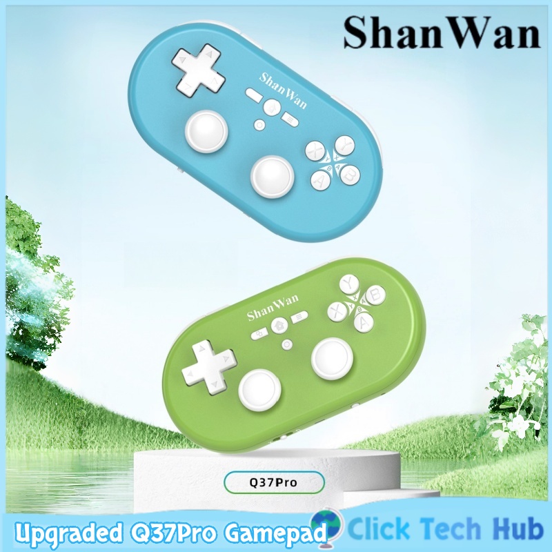 Android Tablet Gaming Accessories - Verbesserter Shanwan Q37pro Mini tragbarer Gaming-Controller