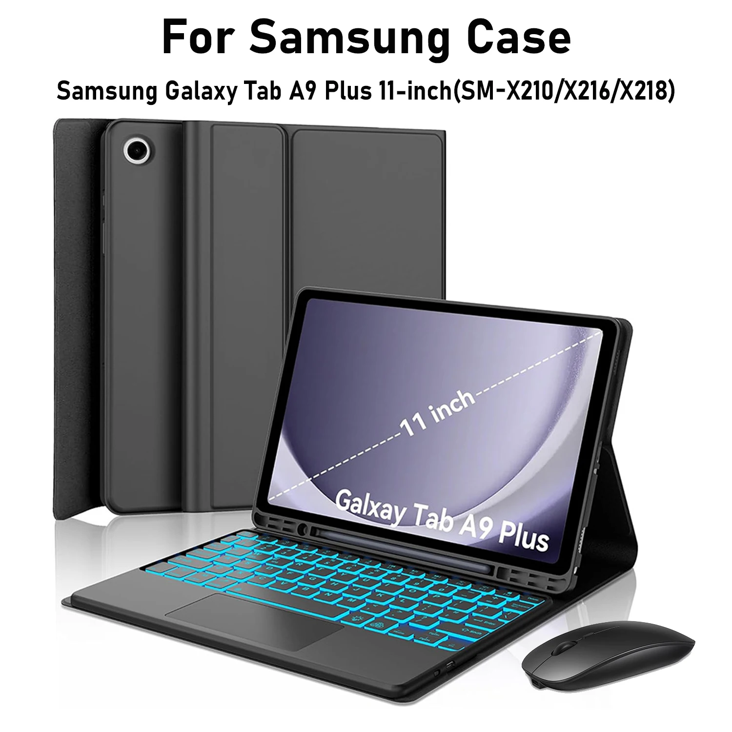 Samsung Tablet A9 Accessories - Tastaturhülle für Samsung Galaxy Tab A9
