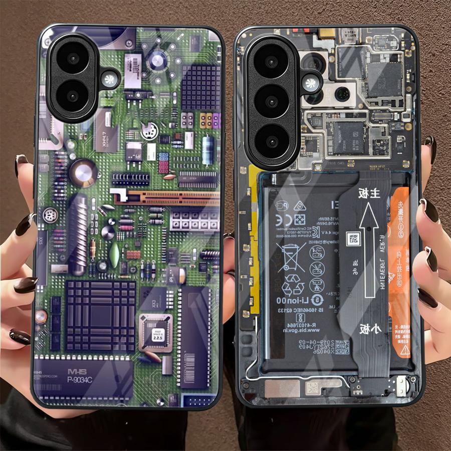 Tablet And Accessories Case - Glas-Handyhülle für Samsung Galaxy A22 A57