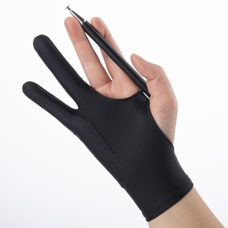 Drawing Glove Artist - 1PC Zwei-Finger Hand Malerei Handschuhe Ölgemälde