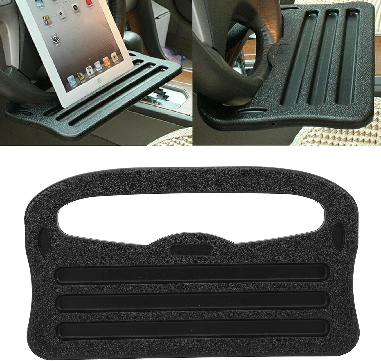 Laptop Tablet Accessories - 2-in-1 Auto-Lenkradtisch, Organizer für den Innenraum,