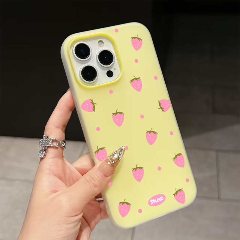 Süßes Rosa Erdbeer-Muster Hand – Samsung Galaxy A55 Bewertung und Preis