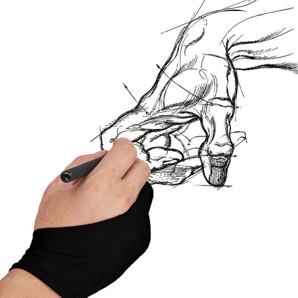 4 Stück Künstler-Zweifingerhan – Drawing Glove Artist Bewertung und Preis