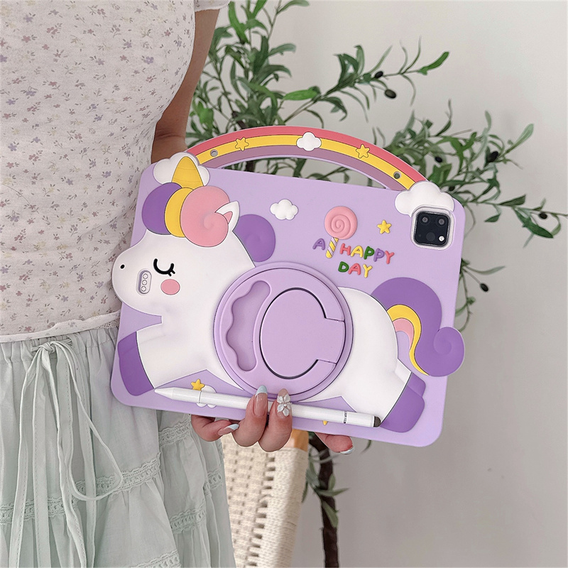 Cartoon-Einhorn-Kinder-Tablet- – Getac Tablet Accessories Bewertung und Preis