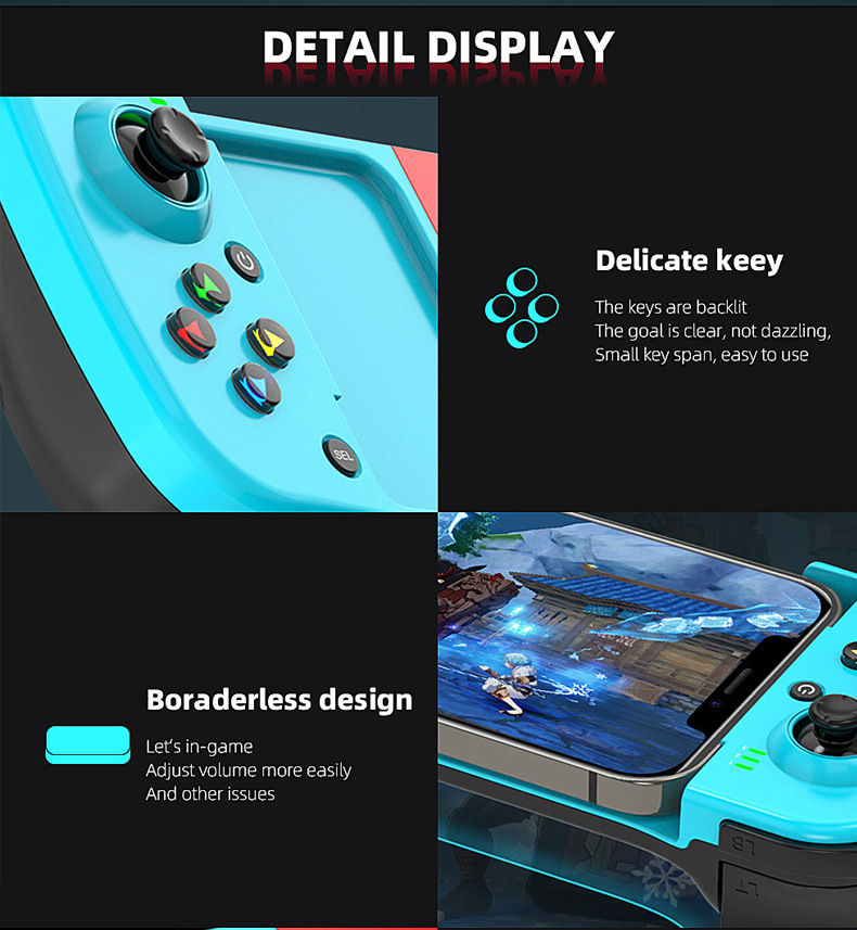 D3 Kabelloser Bluetooth-Dehnba – Android Tablet Gaming Accessories Bewertung und Preis