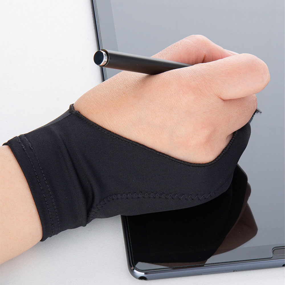 1PC Zwei-Finger Hand Malerei H – Drawing Glove Artist Bewertung und Preis