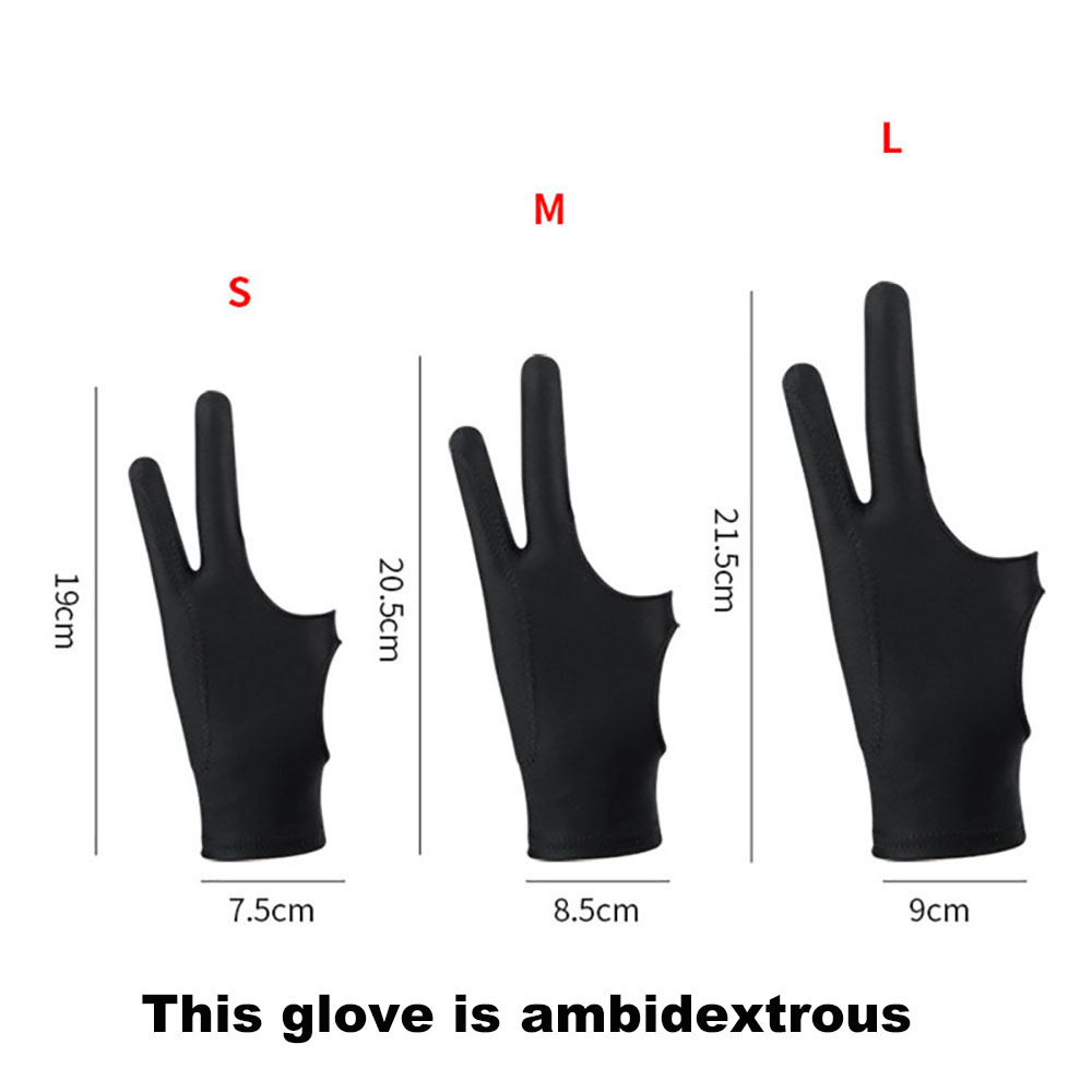 1PC Zwei-Finger Hand Malerei H – Drawing Glove Artist Bewertung und Preis