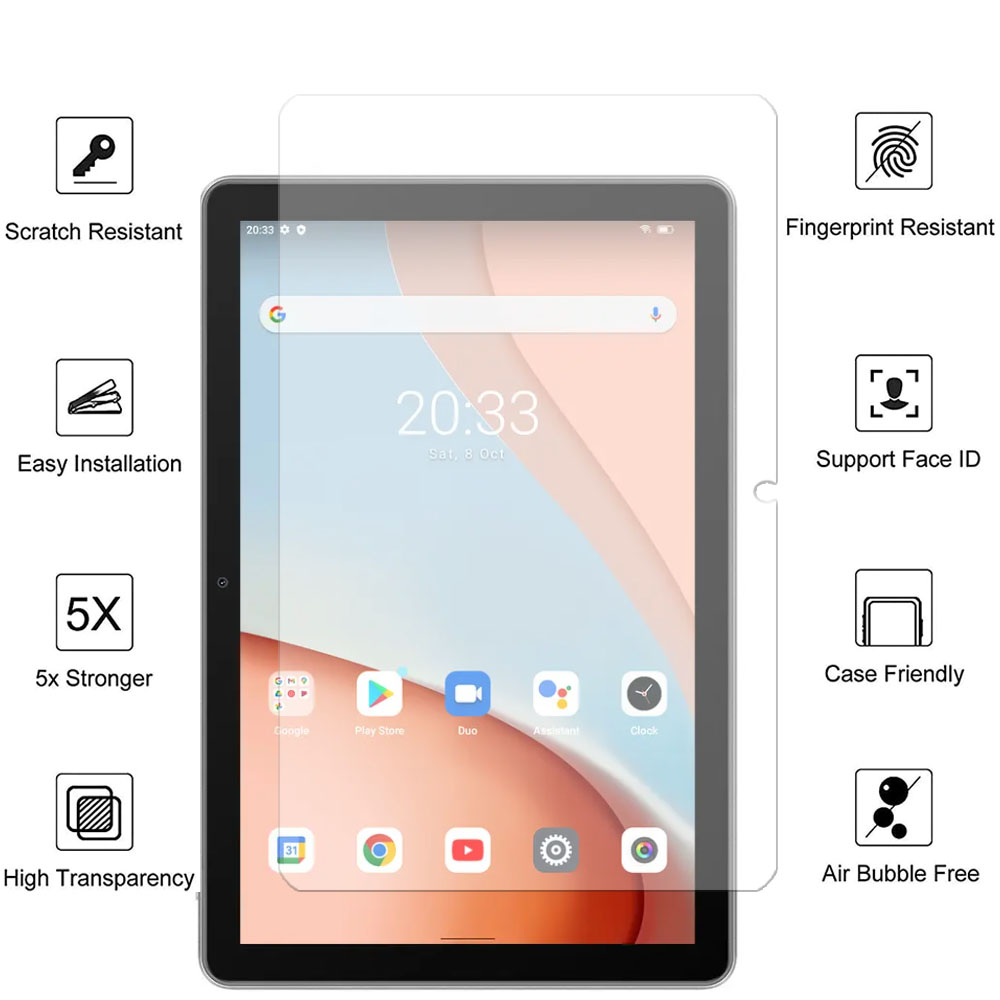 2PCS Glas displayschutzfolie f – Blackview Tablet Accessories Bewertung und Preis