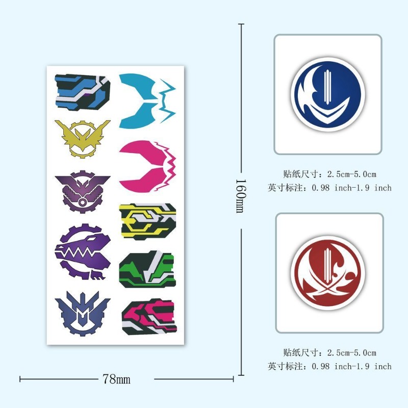 60 Blatt Kamen Rider Logo-Aufk – Laptop Tablet Accessories Bewertung und Preis