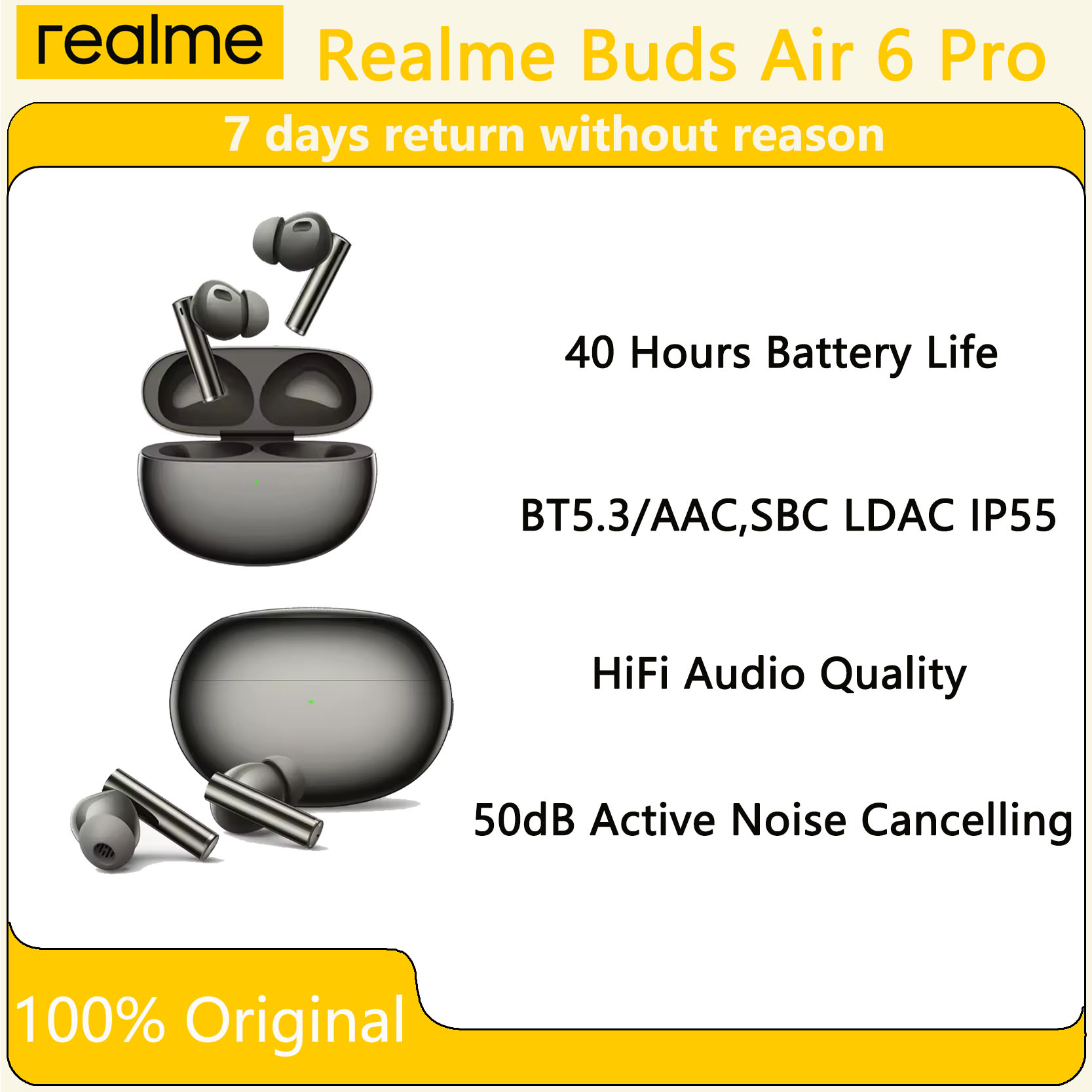 Original Oppo Realme Buds Air  – Realme Tablet Accessories Bewertung und Preis